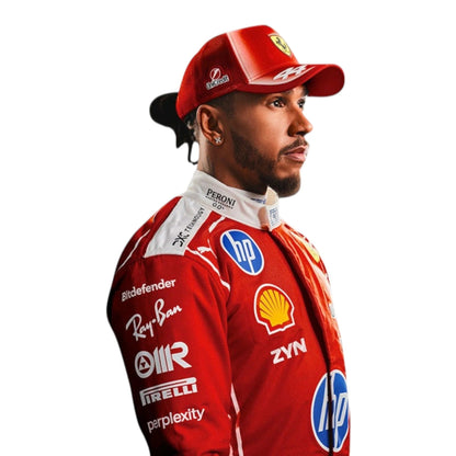 2026 Lewis Hamilton Ferrari HP F1 Replica Race Suit | DASH RACEGEAR