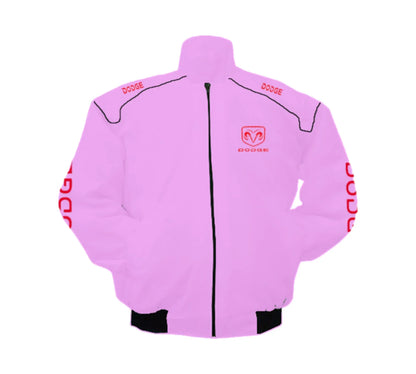 Dodge Pink Vintage Racing Jacket New Edition Street Style | DASH RACEGEAR