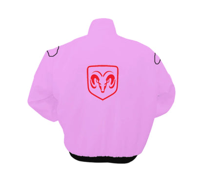 Dodge Pink Vintage Racing Jacket New Edition Street Style | DASH RACEGEAR