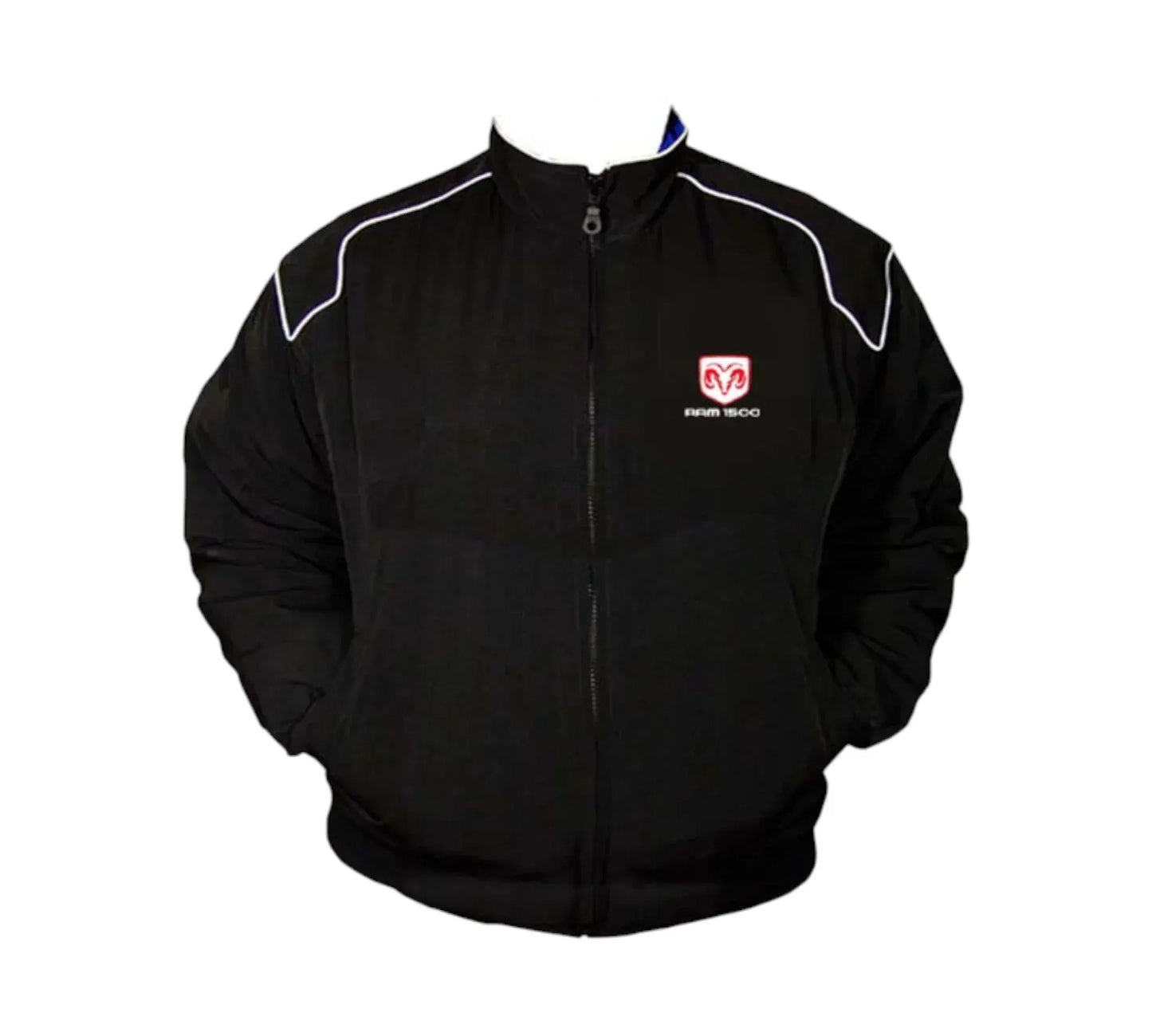 Dodge Ram 1500 Black Vintage Racing Jacket Truck Edition | DASH RACEGEAR