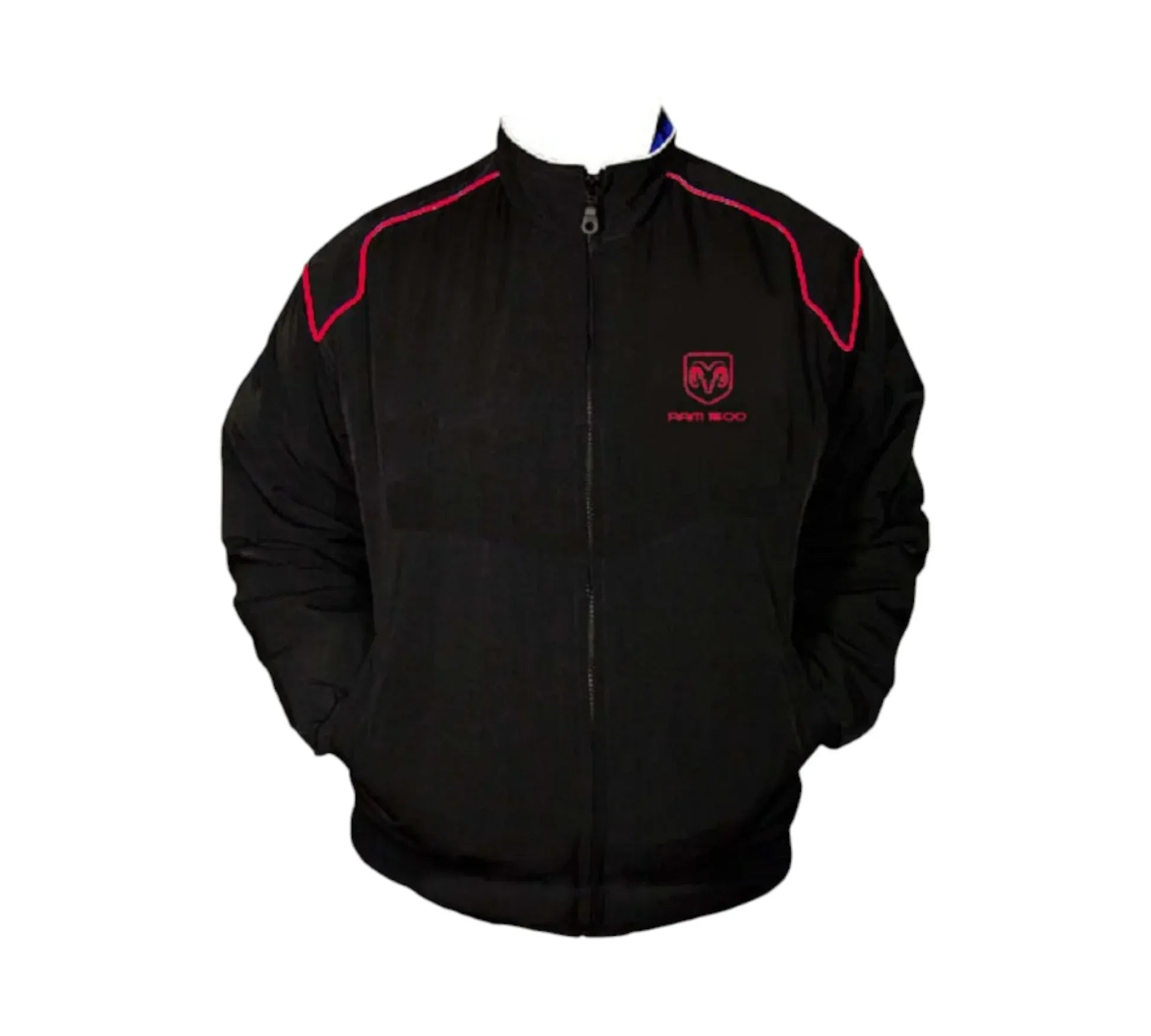 Dodge Ram 1500 Black Vintage Racing Jacket Truck Pro | DASH RACEGEAR
