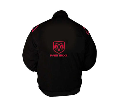 Dodge Ram 1500 Black Vintage Racing Jacket Truck Pro | DASH RACEGEAR