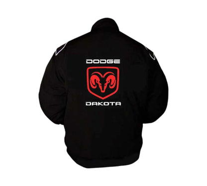Dodge Dakota Vintage Racing Jacket Black Edition | DASH RACEGEAR