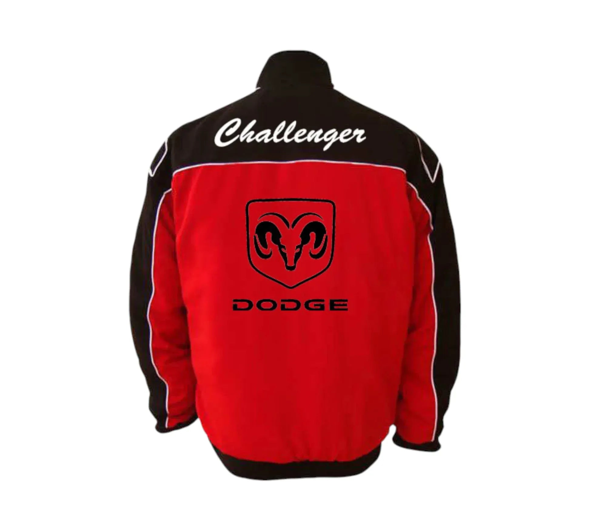 Dodge Challenger SCAT Vintage Racing Jacket Red | DASH RACEGEAR