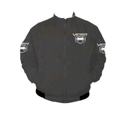 Viper SRT-10 Vintage Racing Jacket Dark Gray | DASH RACEGEAR