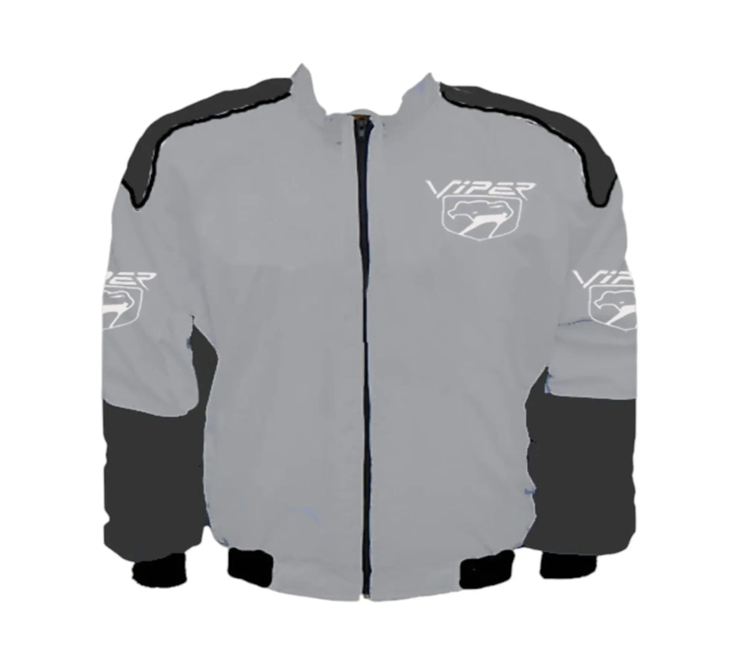 Viper Fangs Vintage Racing Jacket Black Muscle Car Edition | DASH RACEGEAR