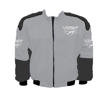 Viper Fangs Vintage Racing Jacket Black Muscle Car Edition | DASH RACEGEAR