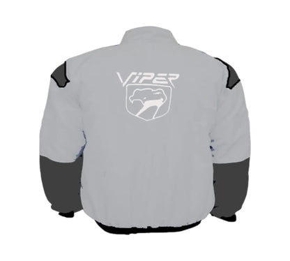 Viper Fangs Vintage Racing Jacket Black Muscle Car Edition | DASH RACEGEAR