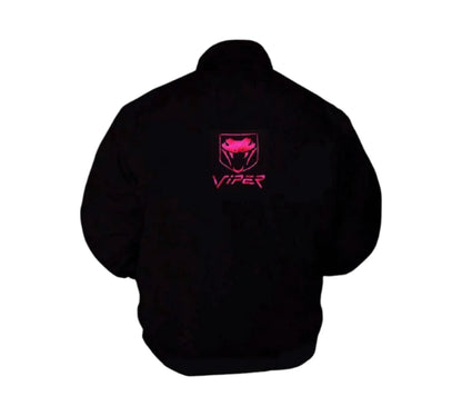 Viper Fangs Racing Vintage Jacket Black Muscle Car Edition | DASH RACEGEAR