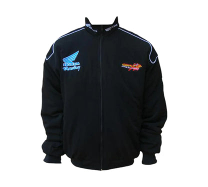 Honda Super Blackbird Vintage Racing Jacket – Black | DASH RACEGEAR
