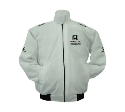 Honda Ridgeline Vintage Racing Jacket – Classic White | DASH RACEGEAR
