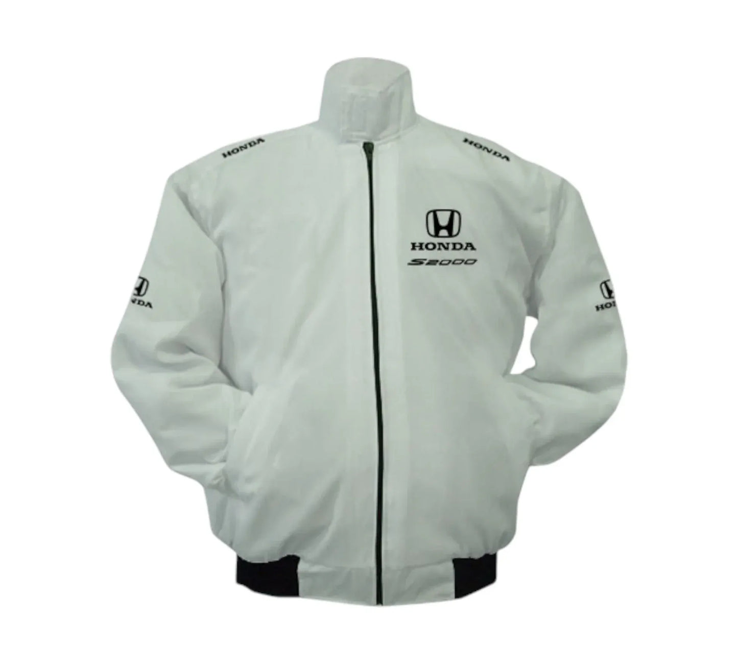 Honda S2000 Retro Racing Jacket – Vintage White | DASH RACEGEAR