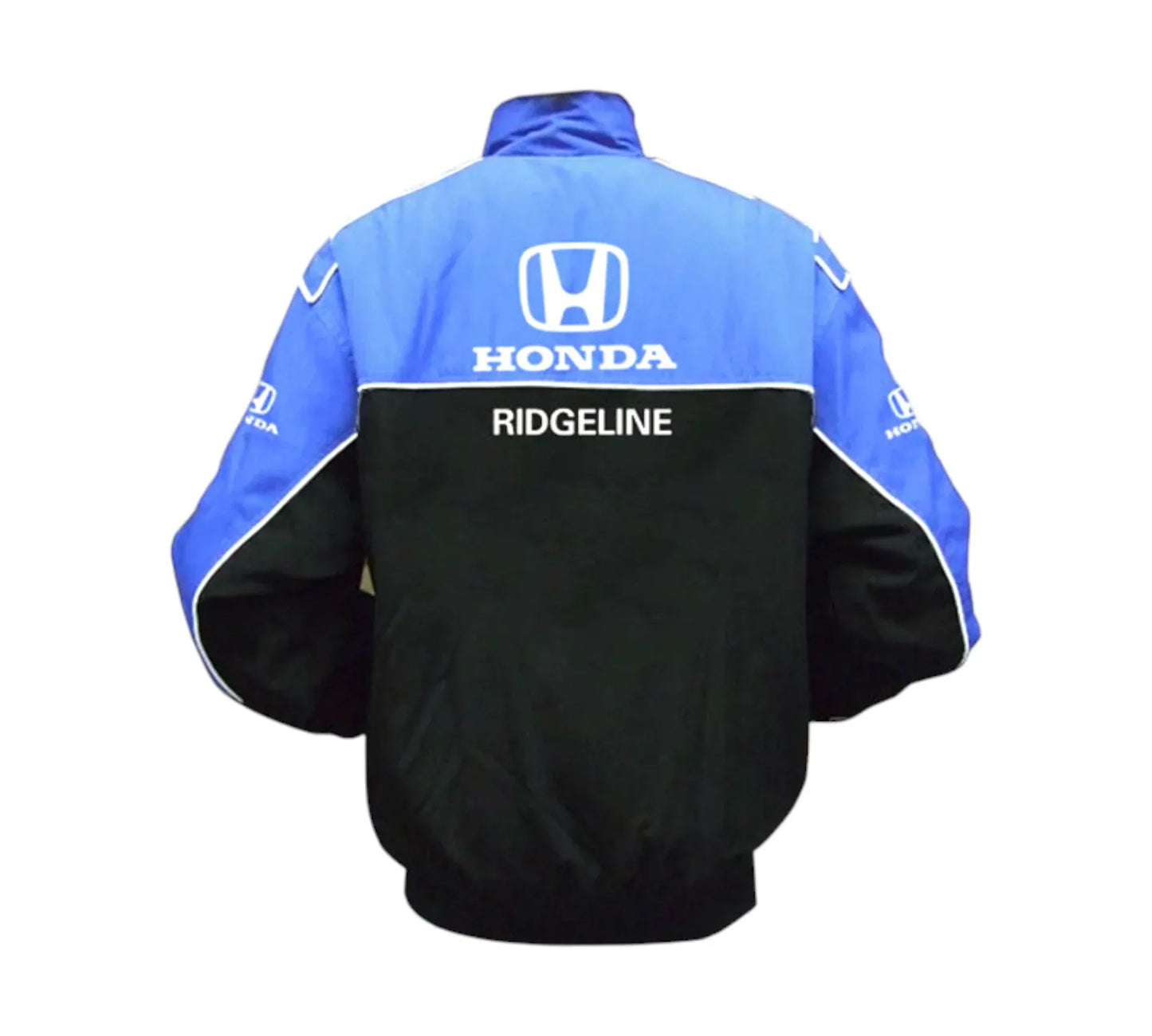 Honda Ridgeline Retro Racing Jacket – Blue & Black | DASH RACEGEAR