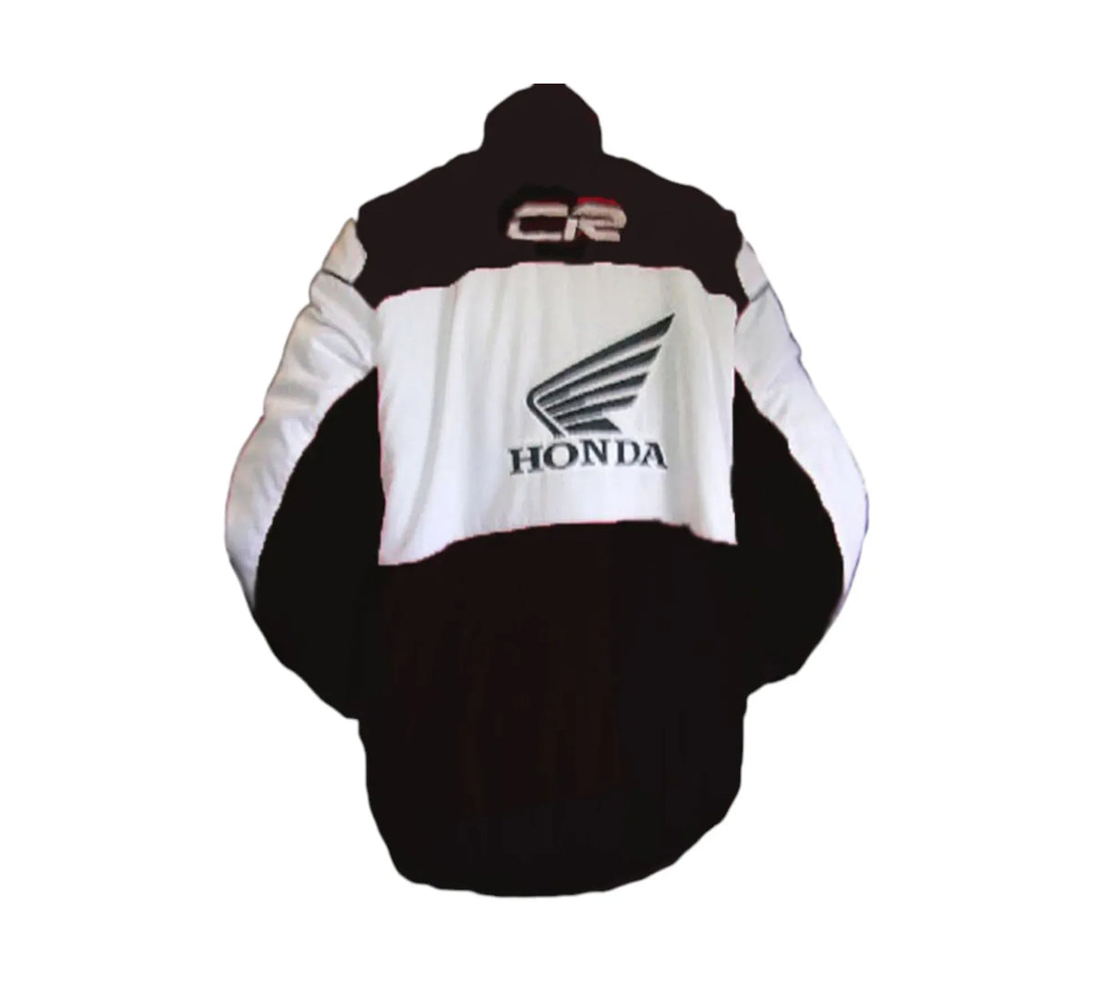 Honda Vintage Racing Jacket – Black & White Motorsport Style | DASH RACEGEAR