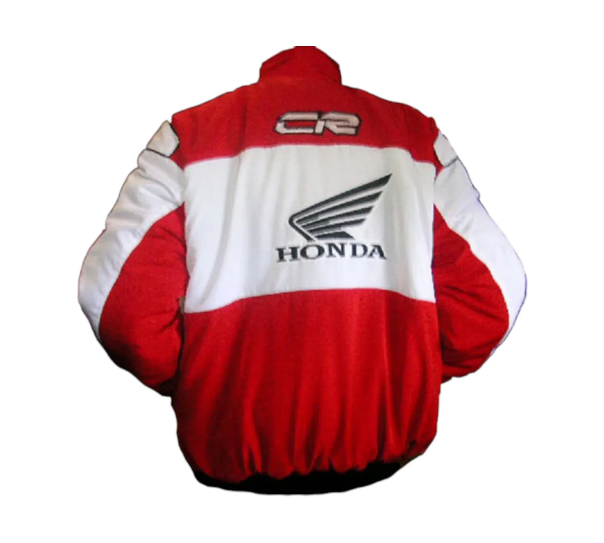 Honda Vintage Racing Jacket – Red & White Motorsport Edition | DASH RACEGEAR