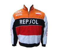 Honda Repsol F1 Racing Jacket – Vintage Motorsport Edition | DASH RACEGEAR