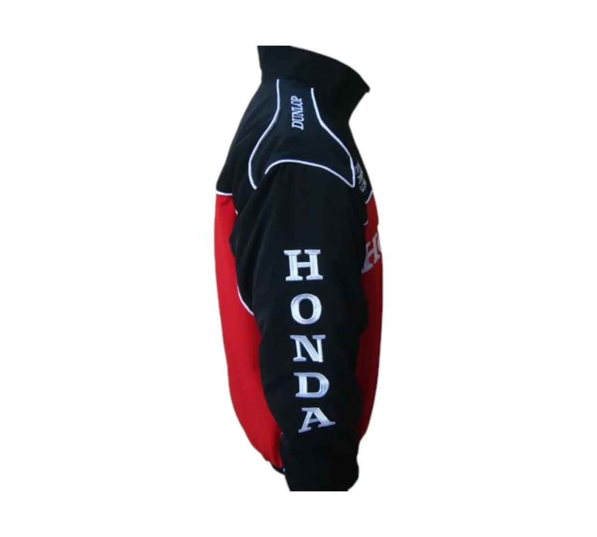 Honda Vintage Racing Jacket – Black & Red Motorsport Edition | DASH RACEGEAR
