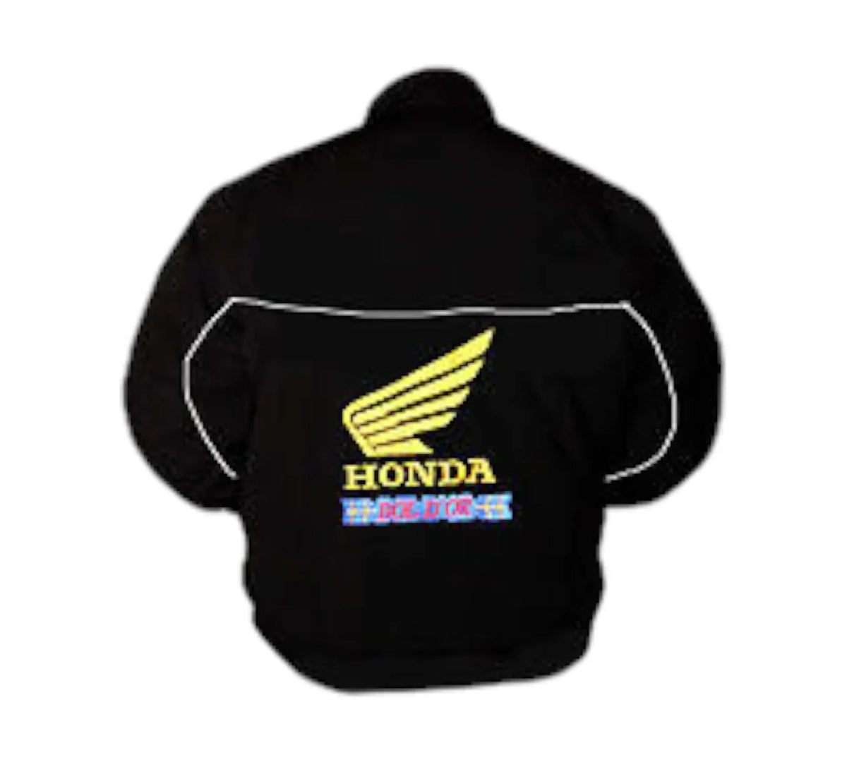Honda HRC Vintage Racing Jacket – Black Motorsport Edition | DASH RACEGEAR