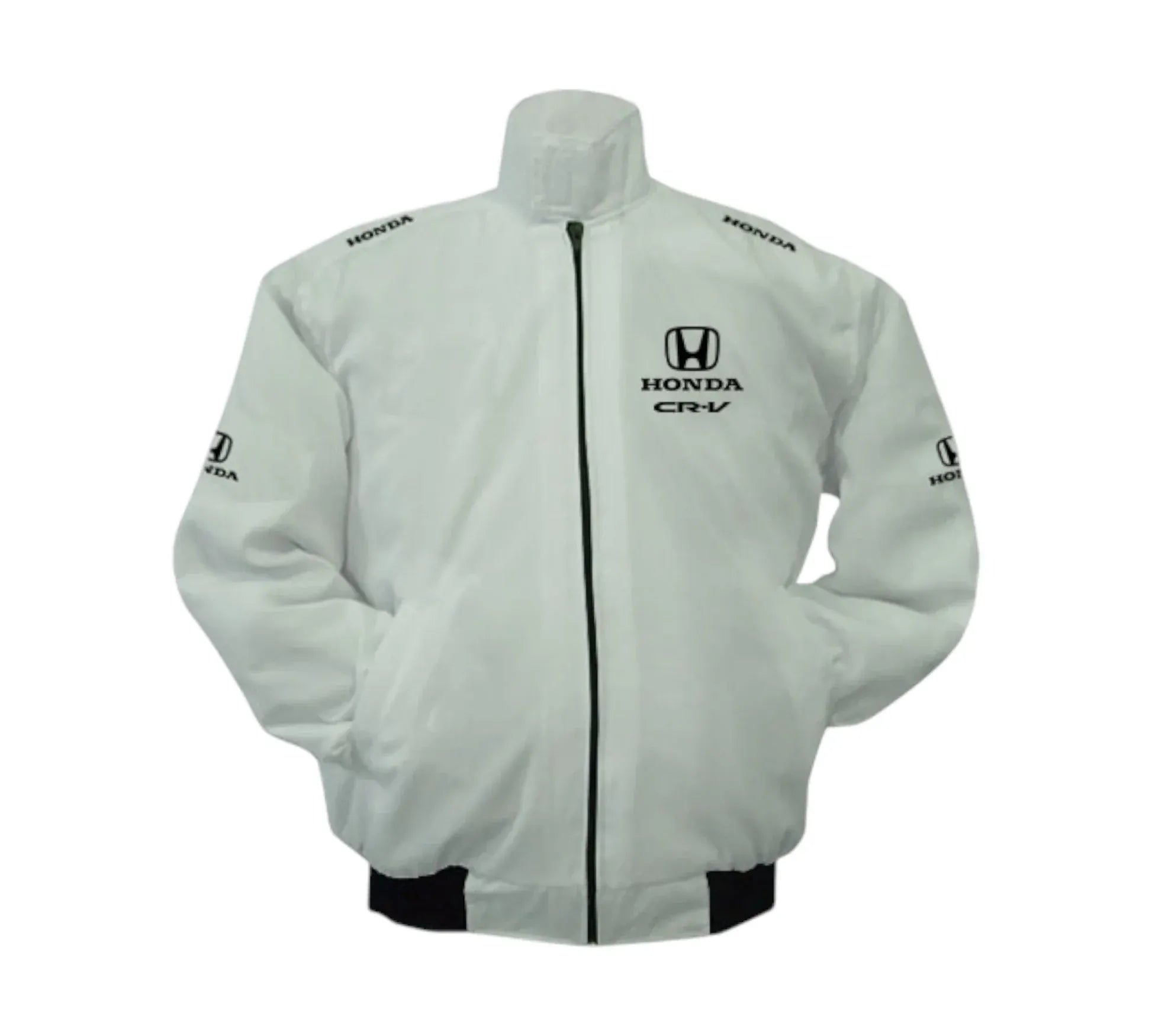Honda CR-V Vintage Racing Jacket – White SUV Edition | DASH RACEGEAR