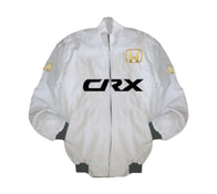 Honda CRX Vintage Racing Jacket – White Performance Edition | DASH RACEGEAR