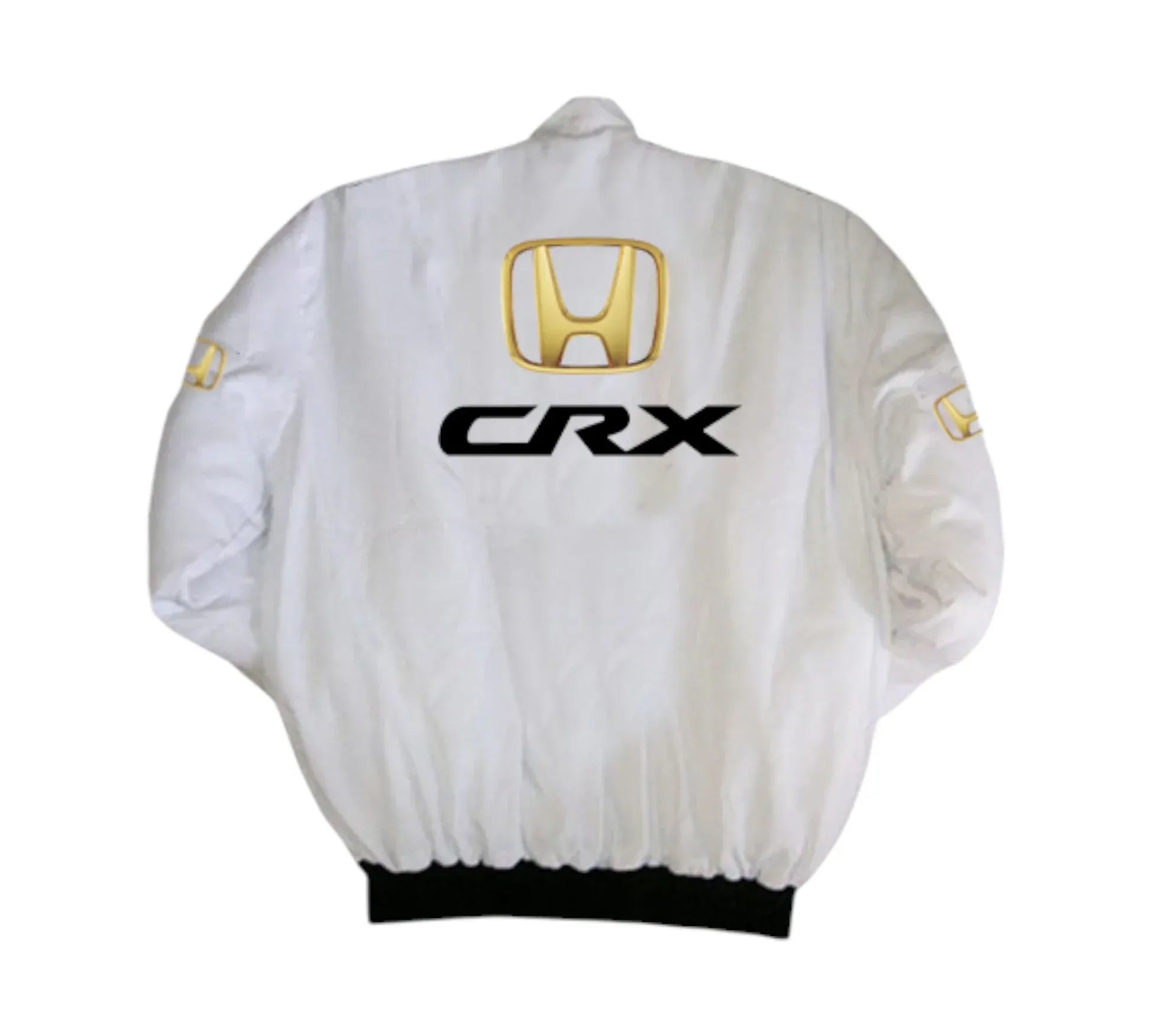 Honda CRX Vintage Racing Jacket – White Performance Edition | DASH RACEGEAR