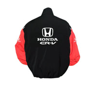 Honda CR-V Racing Vintage Jacket – Black & Red Motorsport Edition | DASH RACEGEAR
