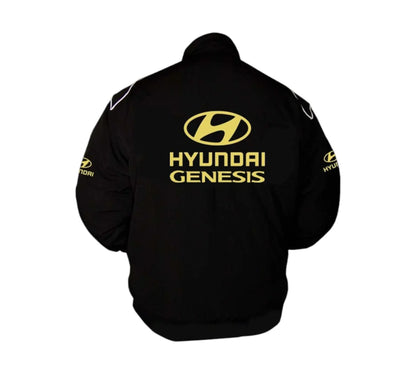 Hyundai Genesis Racing Jacket Black Vintage | DASH RACEGEAR