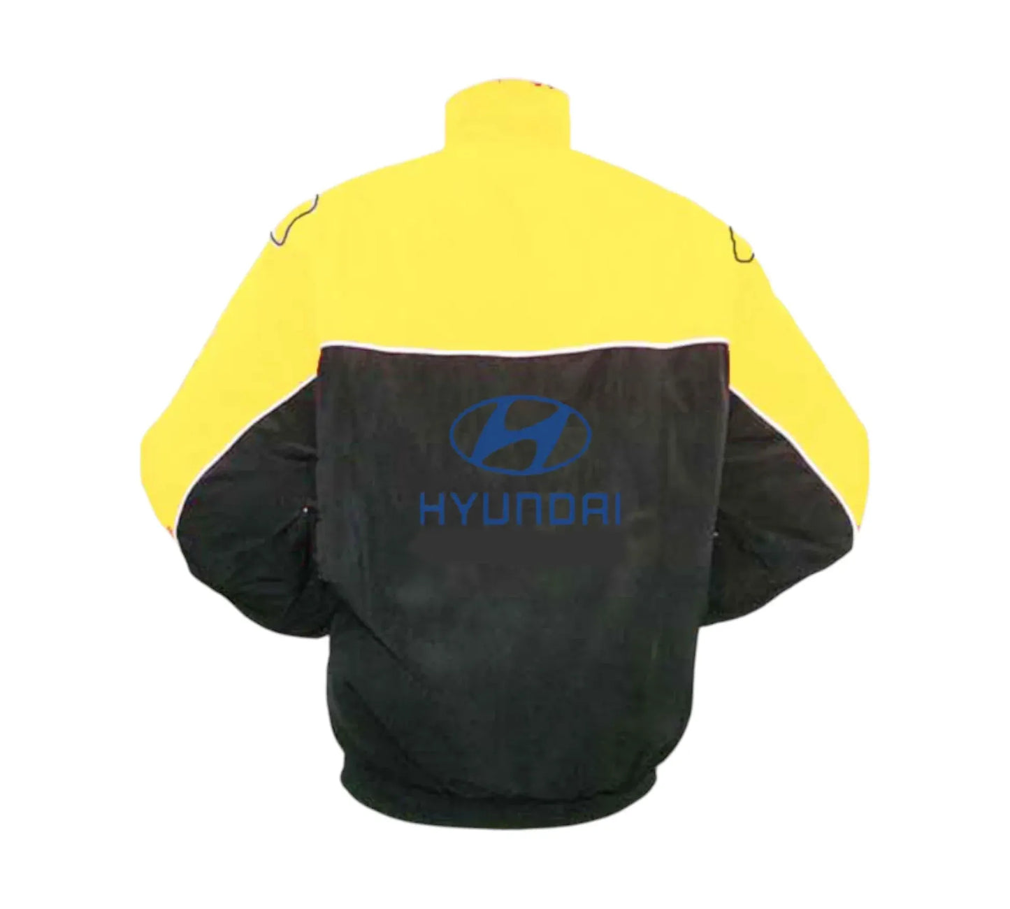Hyundai Racing Jacket Yellow & Black Vintage | DASH RACEGEAR