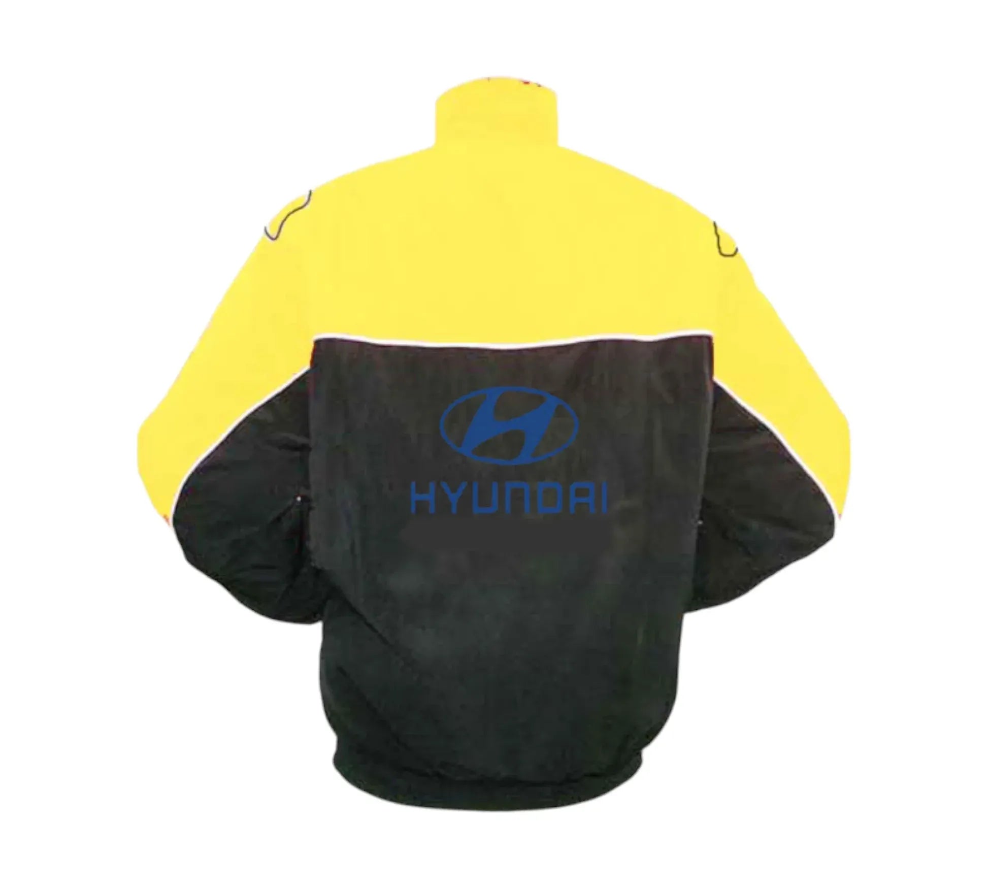 Hyundai Racing Jacket Yellow & Black Vintage | DASH RACEGEAR