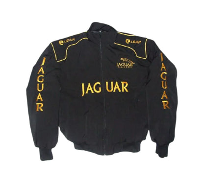 Jaguar Lear Racing Jacket Black Vintage | DASH RACEGEAR