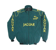 Jaguar Lear Racing Jacket Dark Green | DASH RACEGEAR
