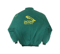 Jaguar Lear Racing Jacket Dark Green | DASH RACEGEAR