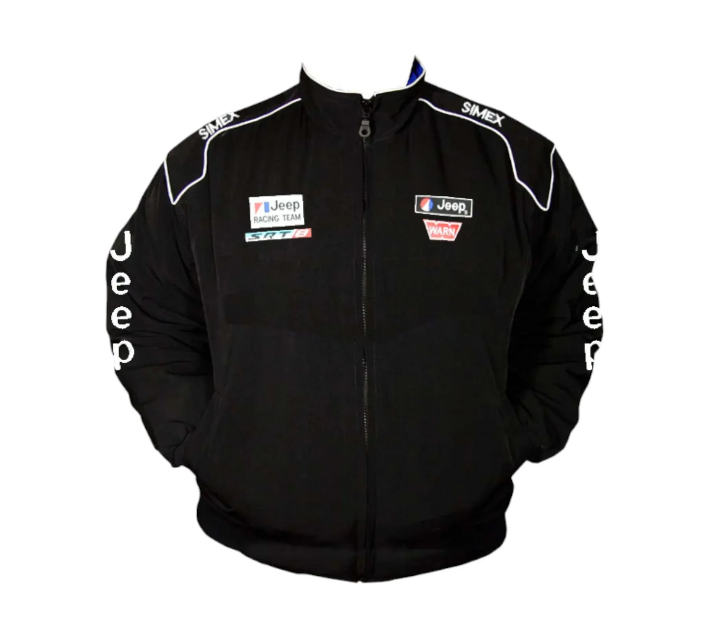 Jeep SRT8 Racing Jacket Black Vintage | DASH RACEGEAR