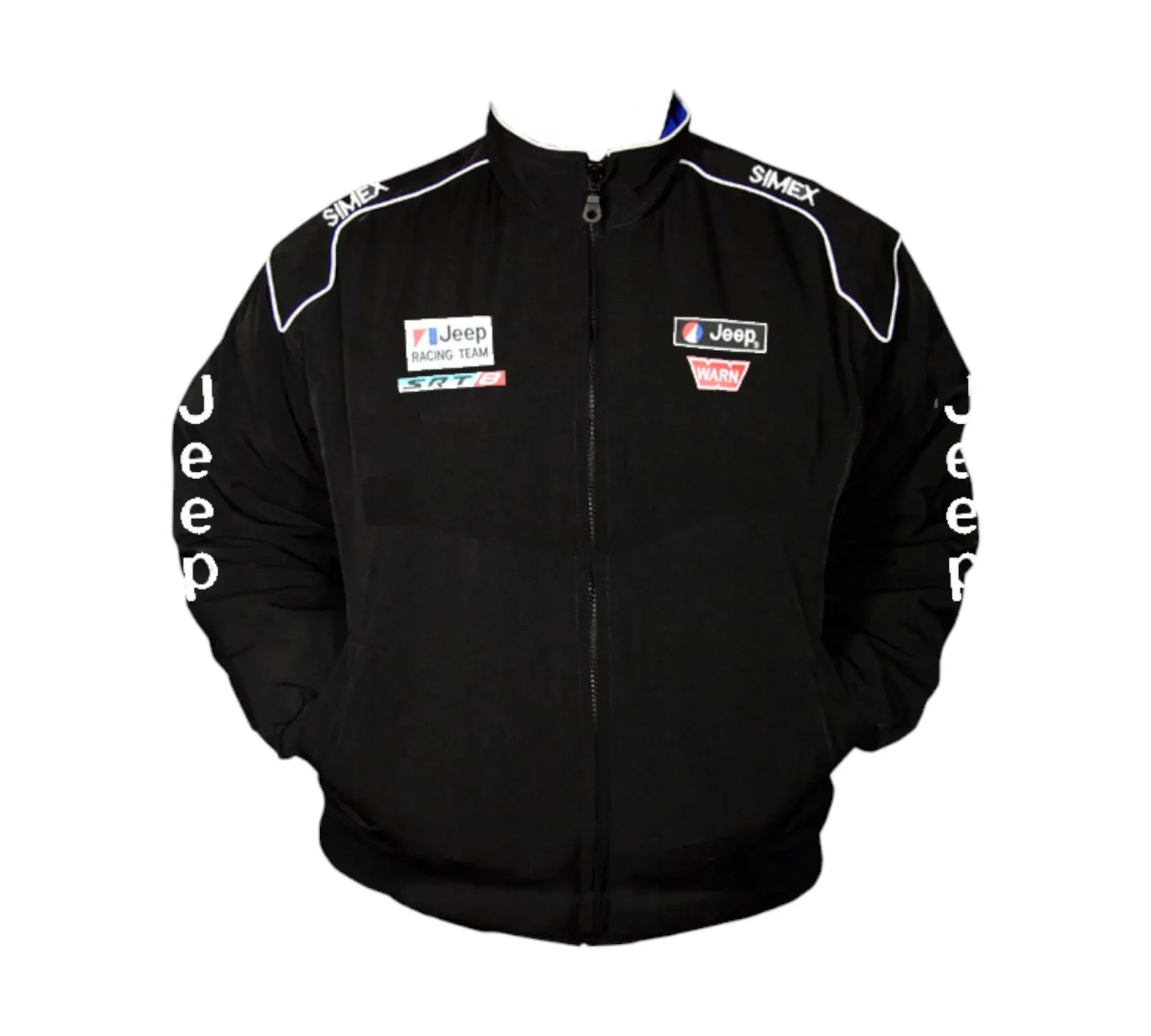 Jeep SRT8 Racing Jacket Black Vintage | DASH RACEGEAR
