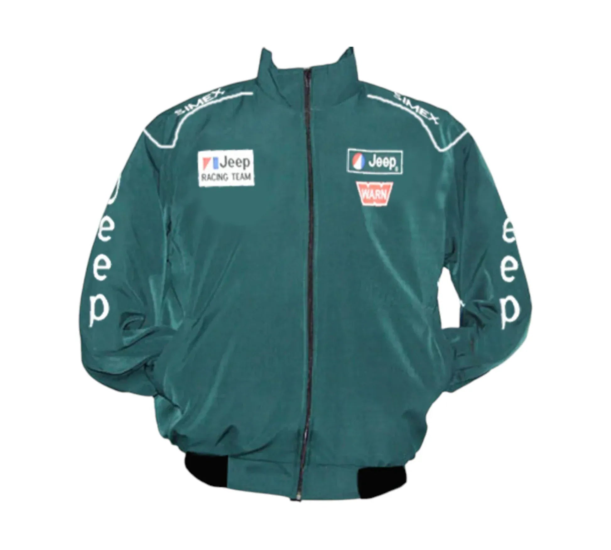 Jeep Racing Jacket Dark Green Vintage | DASH RACEGEAR