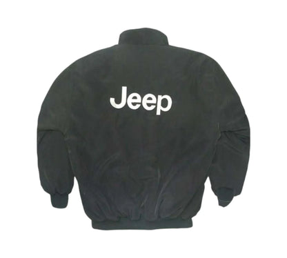 Jeep Racing Jacket Black Vintage | DASH RACEGEAR
