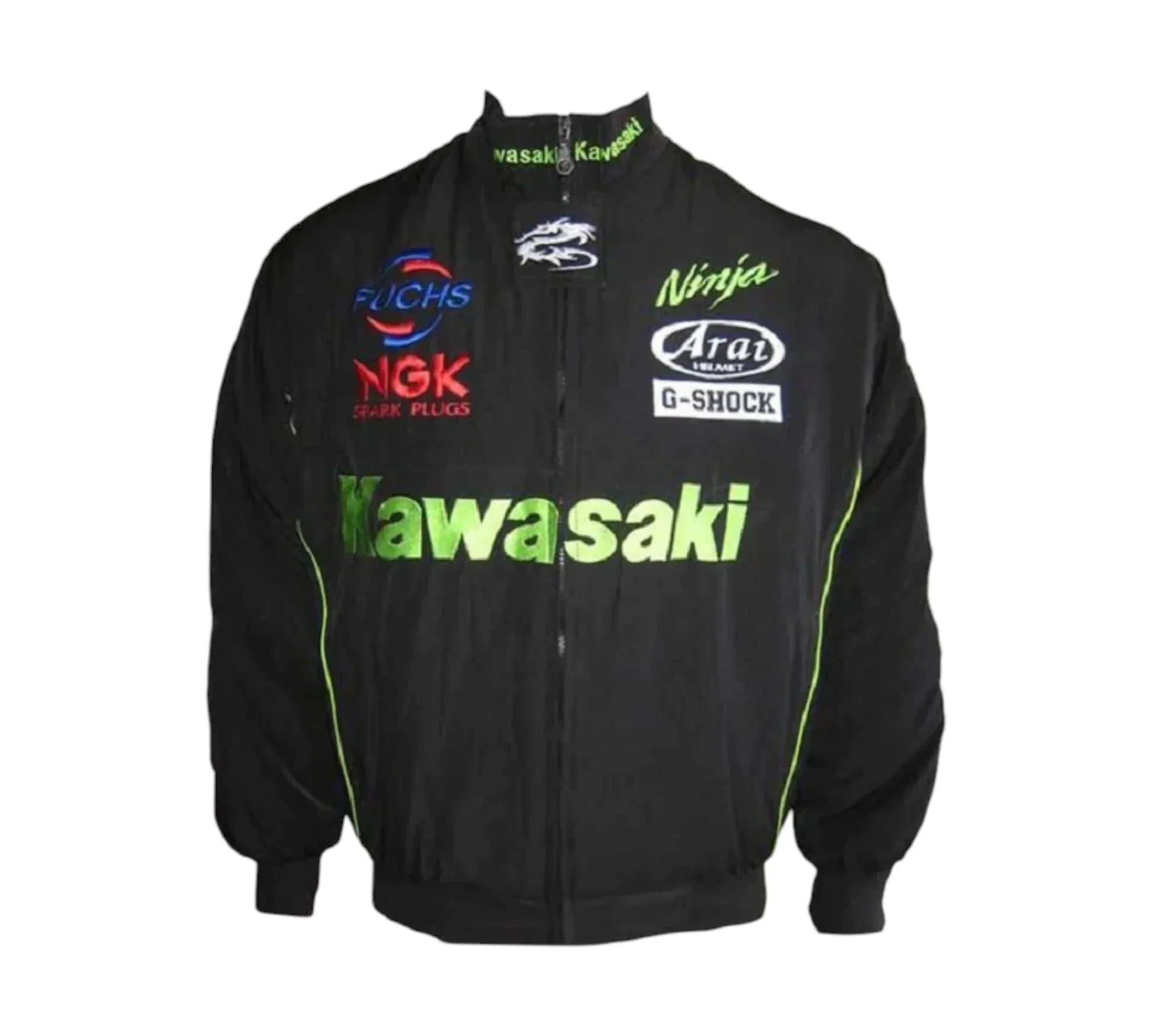 Kawasaki Ninja Racing Jacket Black | DASH RACEGEAR