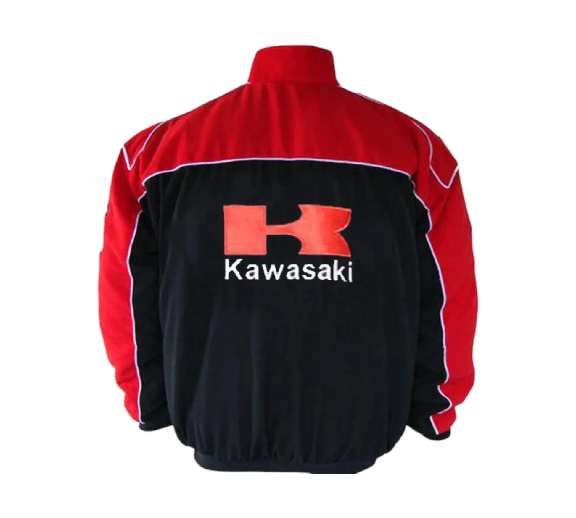 Kawasaki ZX6R Racing Jacket Red Black | DASH RACEGEAR