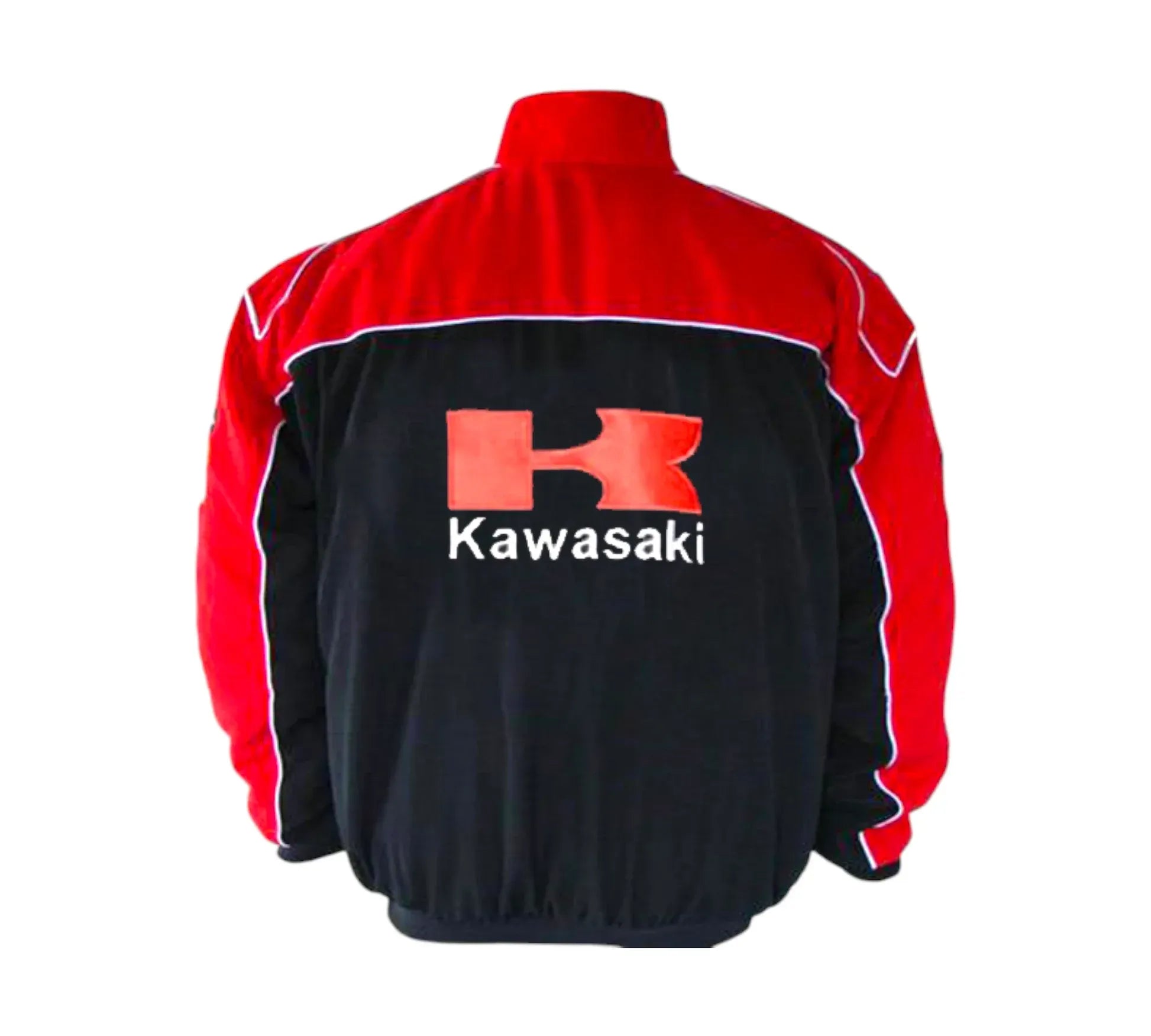 Kawasaki Racing Jacket Red Black | DASH RACEGEAR