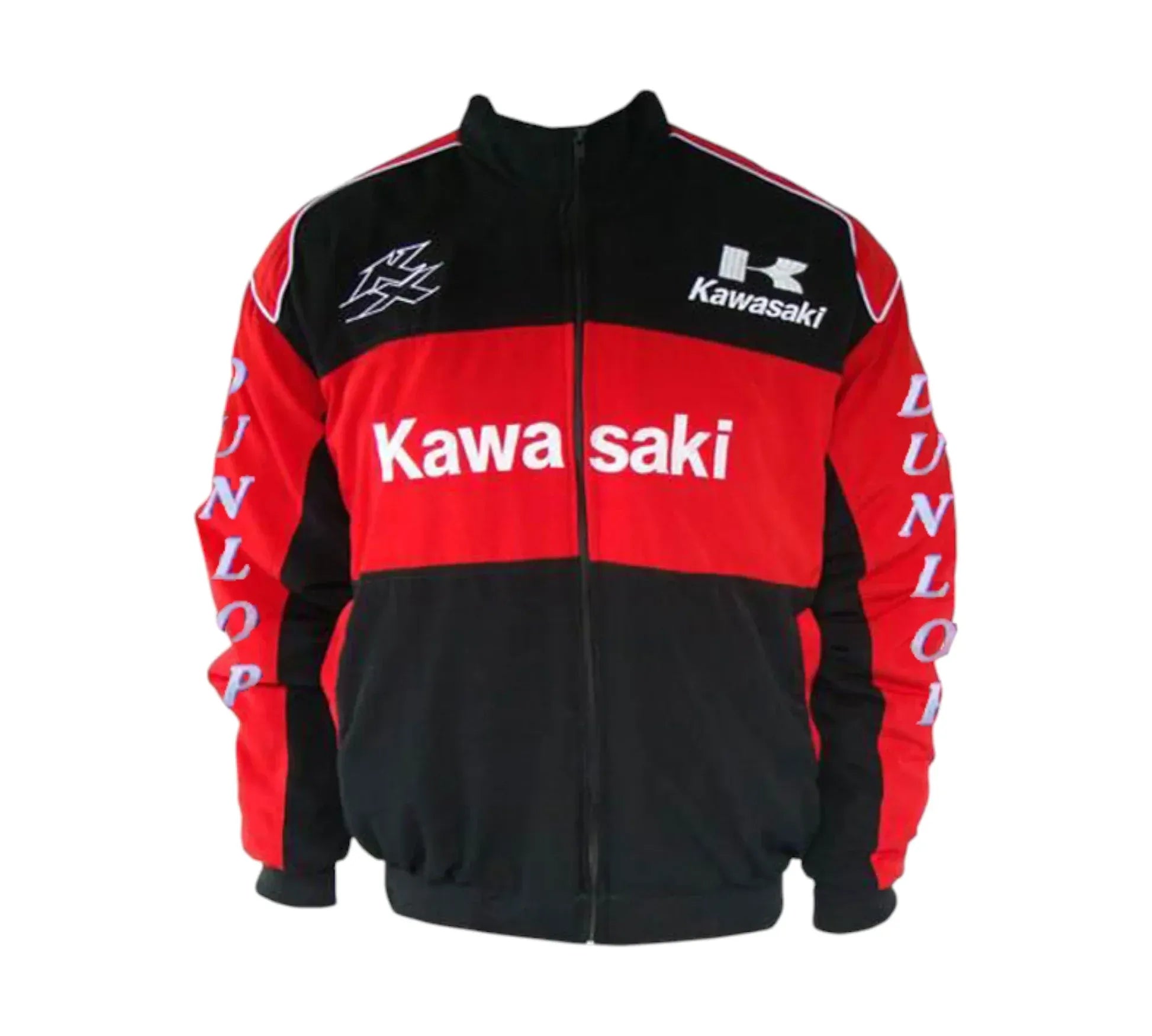 Kawasaki KX Racing Jacket Black Red | DASH RACEGEAR