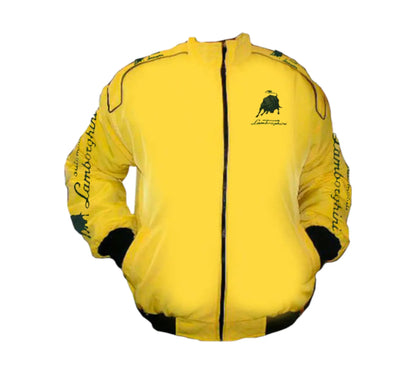 Lamborghini Automobili Racing Jacket Yellow | DASH RACEGEAR