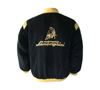 Lamborghini Racing Vintage Jacket | Black/Yellow | DASH RACEGEAR