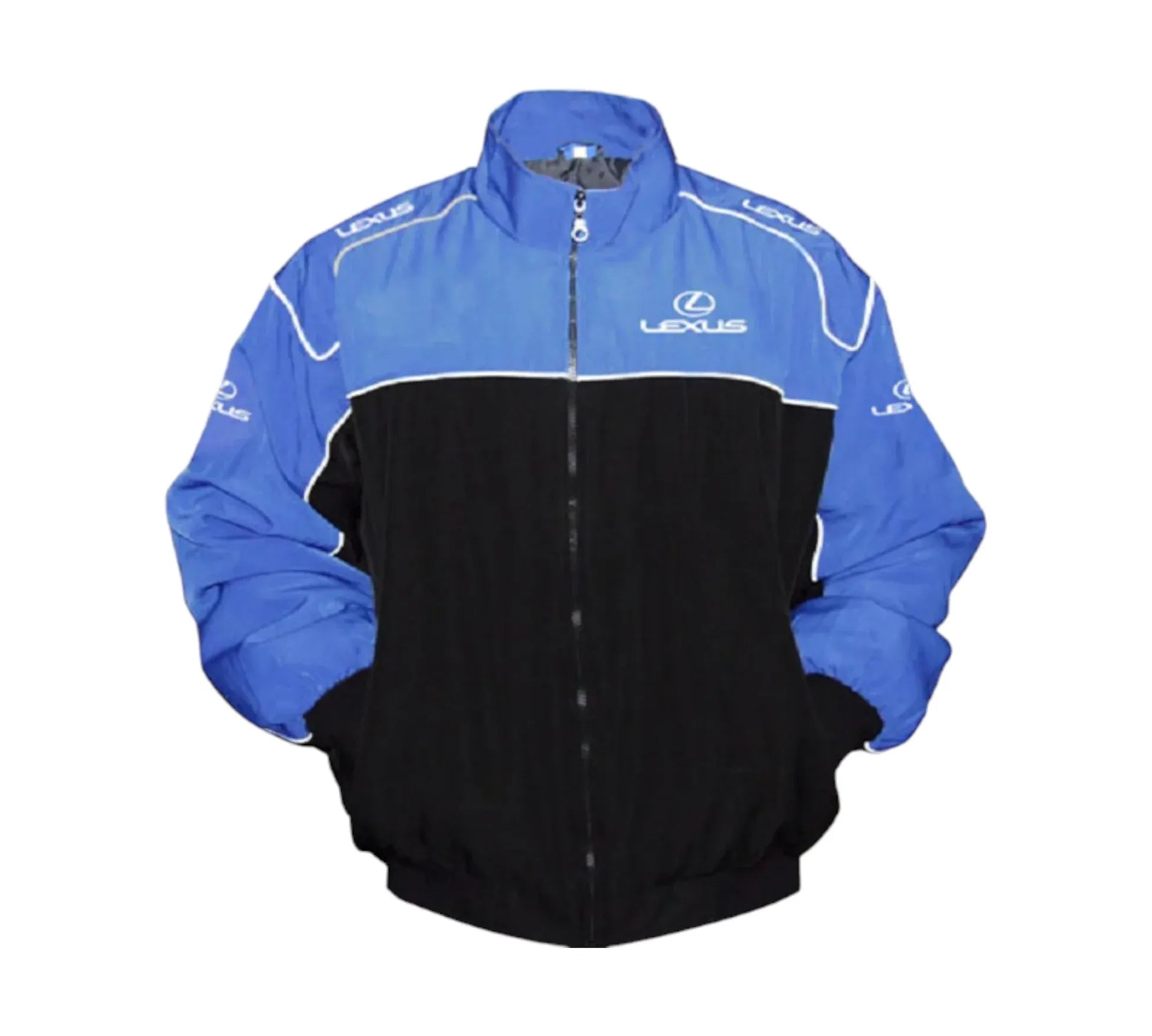 Lexus Vintage Racing Jacket Royal Blue Black | DASH RACEGEAR