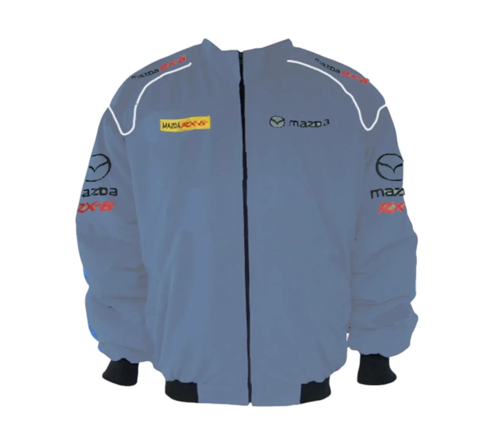 Mazda RX-8 Vintage Racing Jacket Gray | DASH RACEGEAR