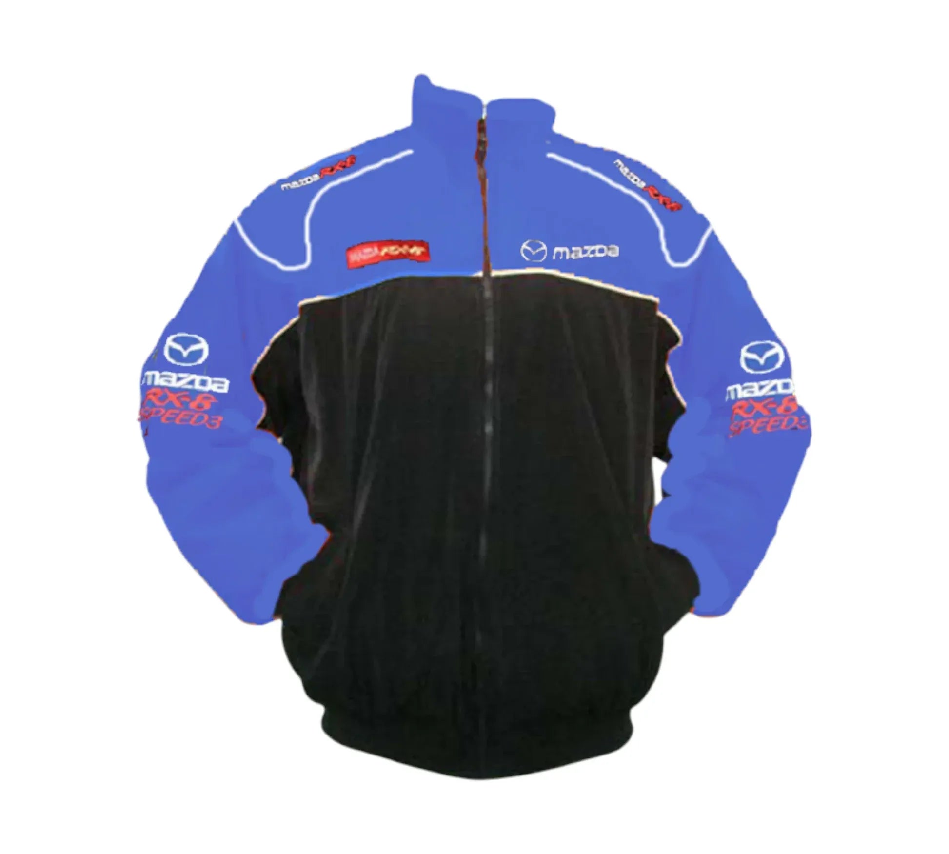 Mazda RX-8 Speed3 Racing Jacket Royal Blue Black | DASH RACEGEAR