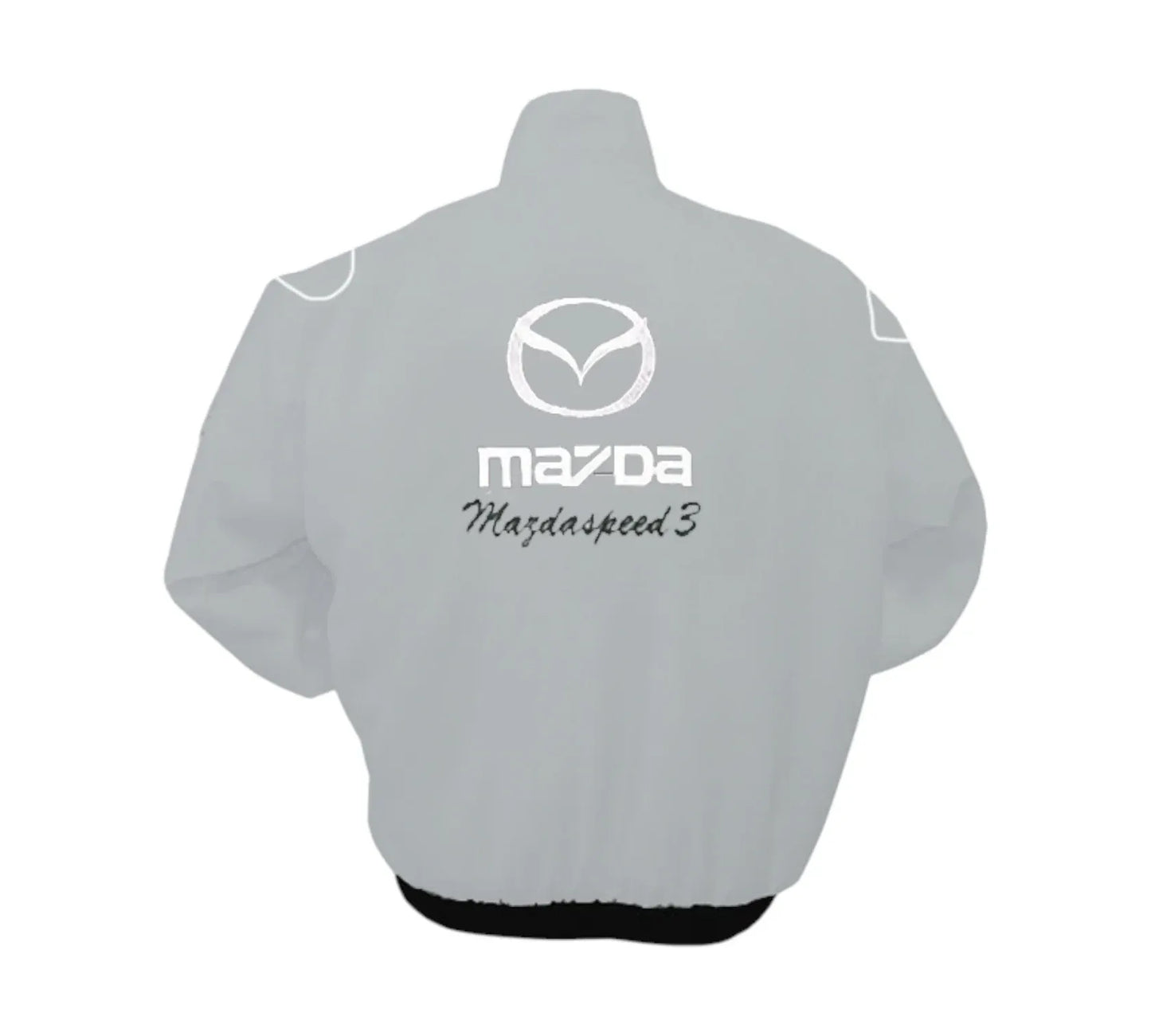 Mazda speed3 Vintage Racing Jacket Light Gray | DASH RACEGEAR