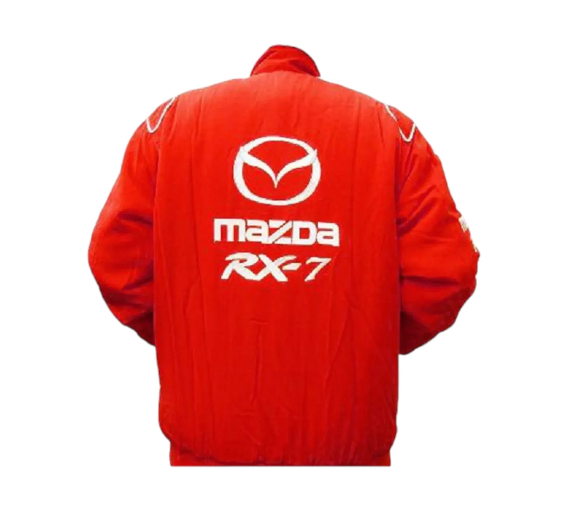 Mazda RX-7 Red Vintage Racing Performance Jacket | DASH RACEGEAR