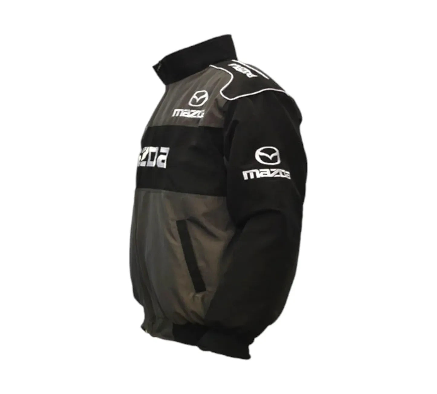 Mazda 6 Racing Vintage Jacket Black Dark Gray | DASH RACEGEAR