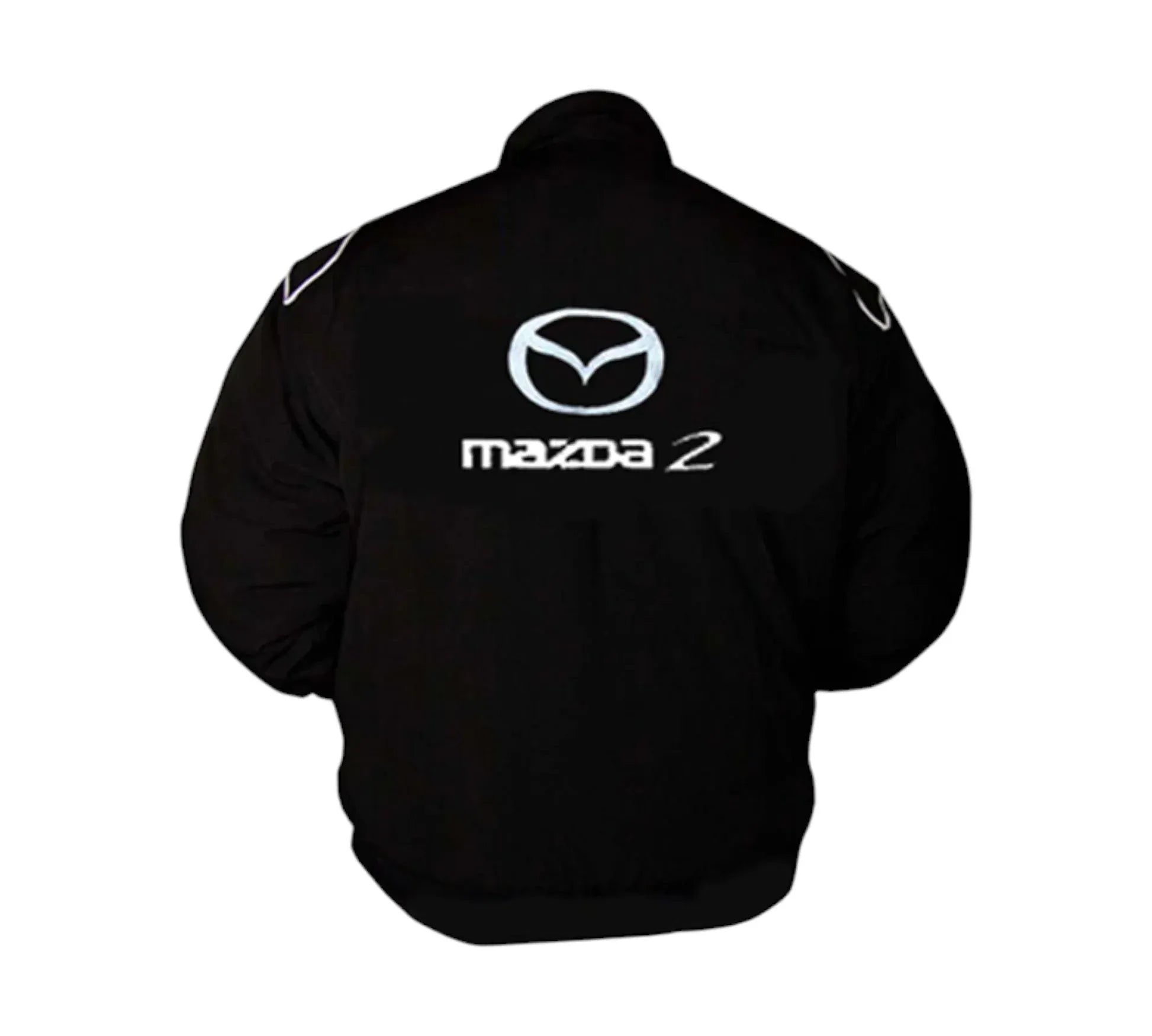 New Mazda 2 Racing Vintage Jacket Black Premium | DASH RACEGEAR