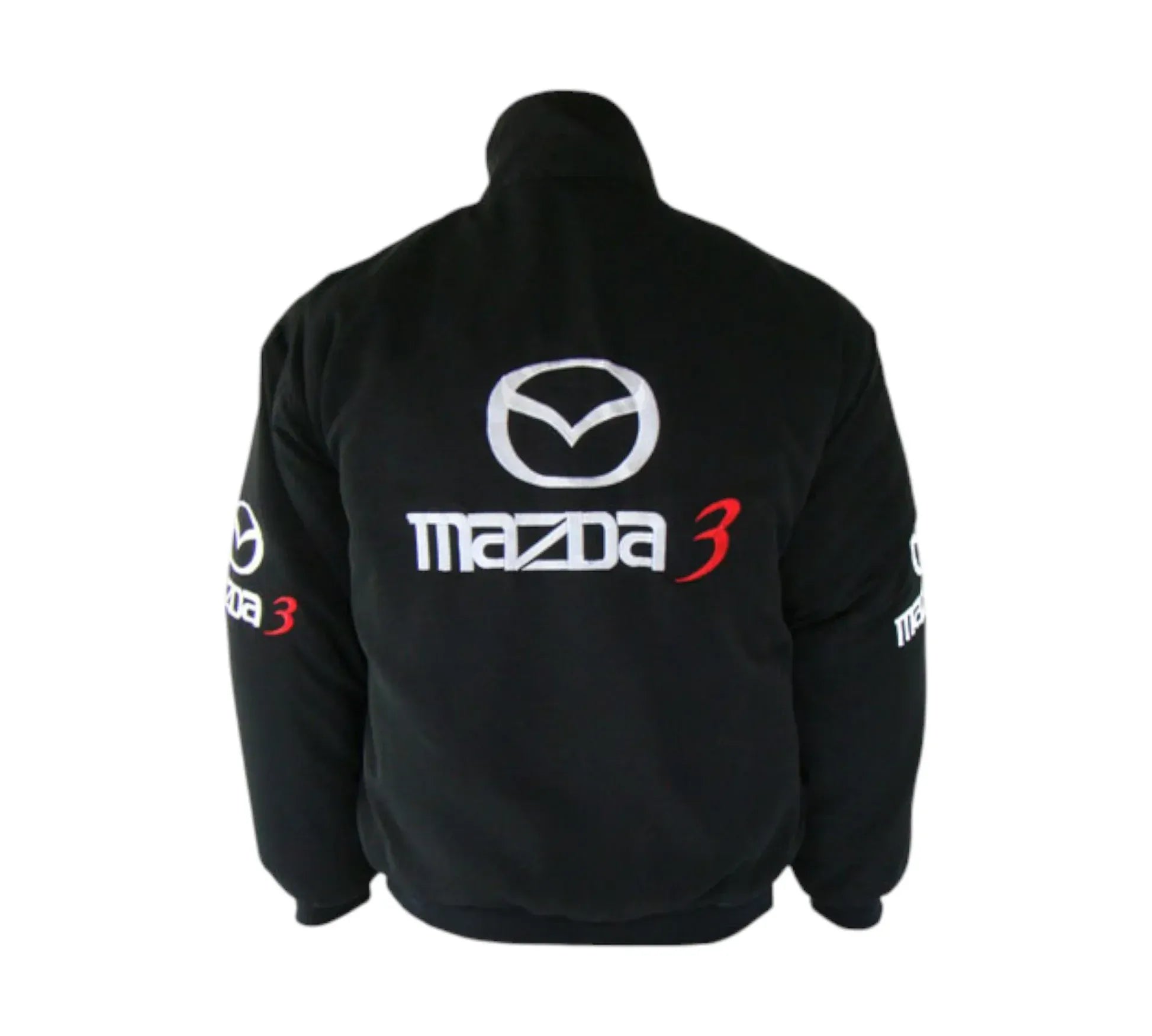 Mazda 3 Racing Vintage Jacket Black Premium | DASH RACEGEAR
